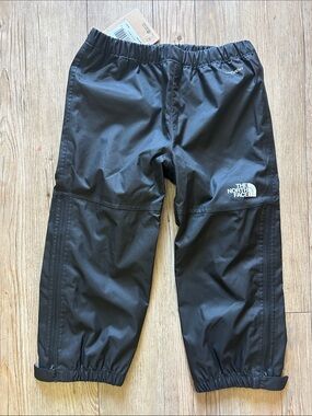 The North Face Kids Black Waterproof Shell Pants